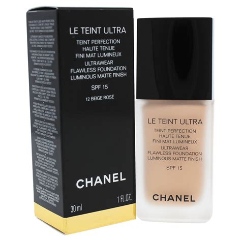 eau de teint foundation chanel|chanel foundation 32 beige rose.